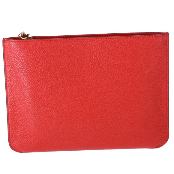 Christian Louboutin Loubicute Pouch with Charms Red Leather - Picture 3 of 6